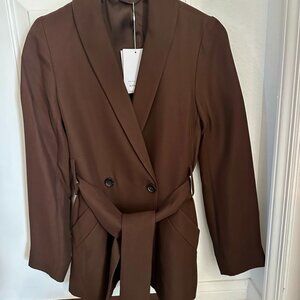 & Other Stories Jacket Brown Size 2 (New With Tags)